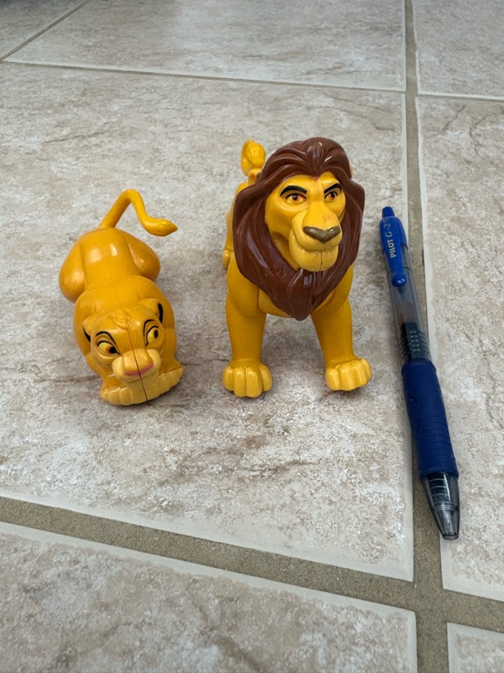 Disney vintage collectible Lion King Simba toys